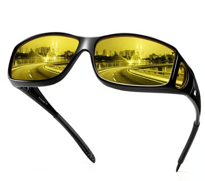 🔥Last Day 49% OFF - 😎Night Vision Driving Glasses Fit Over Glasses for Men Women