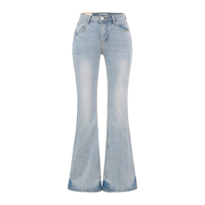 High waisted slim fit leg enhancing pants for children